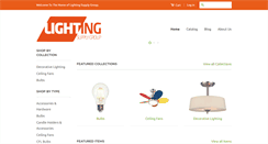 Desktop Screenshot of lightingsupplygroup.com